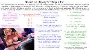 Online Multiplayer Strip 21s - Fap Roulette