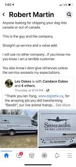 Based out of arizona, happy tails travel is an experienced pet relocation company. Sevenoaks Animal Logistics Home Facebook