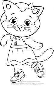 His family, composed by his father (a tiger who works in a watch factory) and his mother, grew up with the arrival of a sister of daniel. Get This Daniel Tiger Coloring Pages Printable 264n1