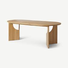 Shop today and get free shipping! Mekkin 6 8 Seat Extending Dining Table Oak Ikea Homebase Tesco Or The Range Furniture Try These