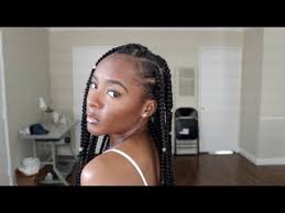 Now that you know synthetic hair is your best bet for crochet braids, the amount of hair you need depends on the exact look you want to. How To Diy 2 Hour Jumbo Box Braids Youtube