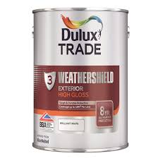 Dulux Trade Weathershield Exterior High Gloss 5l Colour Mixing