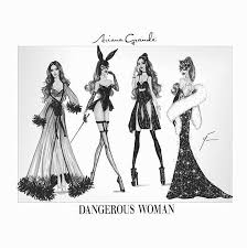 Tumblr is a place to express yourself, discover yourself, and bond over the stuff you love. Pop Crave V Twitter Ariana Grande Posted This On Instagram Possible Outfits For The Dangerous Woman Tour