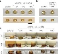 Characterization of pDCPD a, Images of pDCPD with various ...