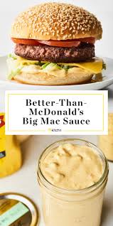 Recipe Better Than Mcdonald S Big Mac Sauce Recipe Mac Sauce Recipe Big Mac Sauce Recipe Food