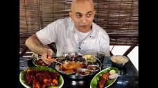 Tasting Enormous SEAFOOD THALI At Shetty Lunch Home JUICY CHICKEN ...