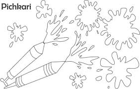 Holi Images For Colouring 2019 Holi Drawing Holi Pictures Coloring Pages For Kids
