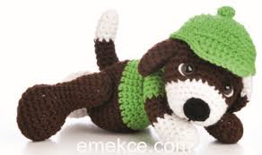Amigurumi Sapkali Kopek Yapilisi Emekce Com Kopek Amigurumi Orgu