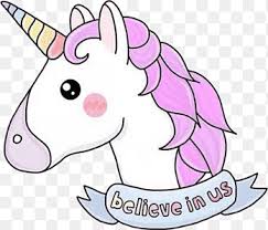 Paint the background bright aqua green with some swirls of light blue permanent. Unicorn Drawing Sketch Unicorn Pencil Chibi Png Pngegg