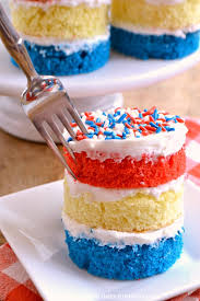 The recipe is super easy, too, and you can use whatever cookie cutters you have on hand to make the bites into fun shapes. 30 Red White And Blue Desserts To Make This Summer Hello Little Home
