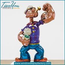 Popeye Statue Jeff Koons Popeye Clothes Horse