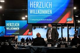 Logo der alternative für deutschland (afd) english: Germany Places Far Right Afd Party Under Surveillance For Extremism The New York Times