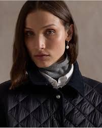 Polo Ralph Lauren Reversible Quilted Barn Coat in Black