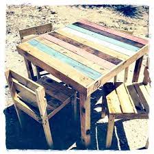 44 idees de table en palette a decouvrir photos table palette tables en palettes de bois table de jardin bois