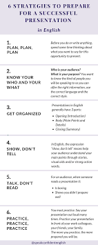 Professional English Some Easy To Follow Steps On How To Prepare For A Presentation In English Get T Public Speaking Presentation Skills Public Speaking Tips