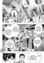 In serve receive, remind the back row that it's coming to them. Read Manga Haikyuu Chapter 330 The Fate Of An Ace Read Manga Online Manga Catalog 1