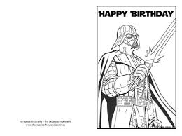 Star Wars Happy Birthday Card Coloring Pages Star Wars Happy Birthday Happy Birthday Coloring Pages Free Printable Birthday Cards