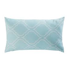 Outdoor Kissen Aus Turkisfarbenem Stoff 30x50 Hampton Maisons Du Monde Tuinkussens Turquoise