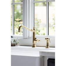antique brass kitchen faucet you'll