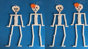 Como hacer un esqueleto, , Halloween decorations. Decoraciones para día de  muertos. Esqueleto. - YouTube
