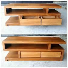 Finishing cat berwarna hitam berkilau yang di aplikasikan memang kelihatan sangat klasik dan mahal. Bufet Tv Kayu Jati Jepara Buffet Lemari Meja Tv 2 Laci Minimalis Furniture Meubel Murah Retro S Shopee Indonesia