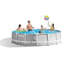piscine tubulaire ronde intex prism frame 4 57 x 1 22 m version 2019