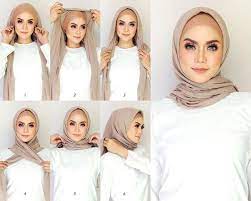 Tutorial Jilbab Pashmina Simple Sehari Hari Inspirasi Fashion Hijab Model Pakaian Hijab Gaya Hijab