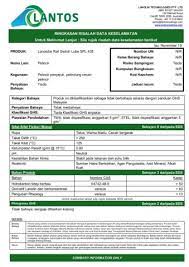 Fungsi dari bpd adalah menetapkan peraturan di desa secara bersama kepala desa, menampung dan menyalurkan aspirasi dari masyarakat. Sds Lanolube Spl435 My Bm Complete V3 2019 Pages 1 7 Flip Pdf Download Fliphtml5