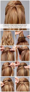 Hair bows for medium or long hair. 25 Five Minute Or Less Hairstyles That Ll Save You From Busy Mornings