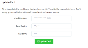 To update a payment method, tap the payment method, then edit your information. How To Update Your Credit Card Details Airbit Support