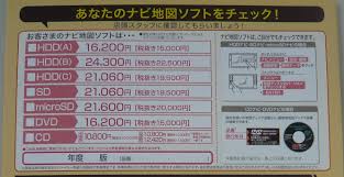 ナビ地図ソフト２０１８年秋版