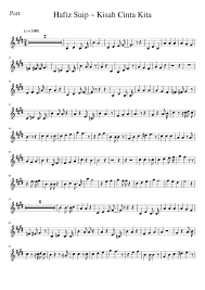 Hafiz & adira kembali sekali lagi dengan duet terbaru berjudul takdir tercipta, lagu ciptaan ikhwan fatanna & ayden ali. Hafiz Suip Kisah Cinta Kita Violin Sheet Music Sheet Music For Violin Solo Musescore Com