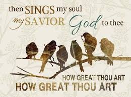 Then Sings My Soul How Great Thou Art Bird Framed Art Picture Then Sings My Soul Greatful Scripture Art