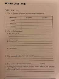 Sometimes cell lines can be cultured for such a long time that they apparently develop the potential to be subcultured indefinitely in vitro. Review Questions Part I The Cell 1 What Are The Chegg Com