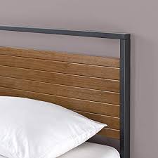 Attractive and solidly built, the suzanne platform bed is the focal point you need to complete your industrial or contemporary aesthetic. Zinus Suzanne Metal And Wood Platform Tiendamia Com