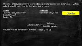 Image result for what is detention time in water treatment