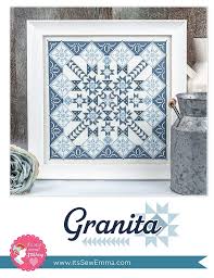 Connie is a cross stitch expert with over 40 years of experience who's written nearly 100 articles for the spruce crafts. Granita Cross Stitch Pattern It S Sew Emma Ise 451 Fat Quarter Shop
