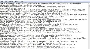Sheet Music Consortium Metadata Mapping Tool Preparing Files To Upload