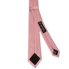 Dusty Pink Boys Tie And Handkerchief Set