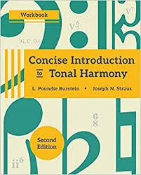 I'm working out of it on my own and would like to be able to check my answers. Concise Introduction To Tonal Harmony Workbook Burstein L Poundie Straus Joseph N 9780393441024 Amazon Com Books