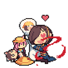 Azur Lane Blhx Pixel Emotes Album On Imgur Anime Pixel Art Pixel Art Anime