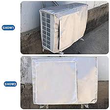 Cover has 4 sides (open bottom) to accommodate. Forusky 33 8 X 12 6 X 22inch Winter Anti Snow Waterproof Dustproof Outdoor Window Ac Unit Mini Split System Air Conditioner Cover Heating Cooling Air Quality Home Xn Tynhakutaidot Jmb Fi