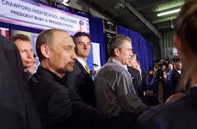 When Vladimir Putin joined George W ...