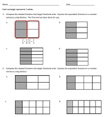 fraction equivalence using division solutions examples videos homework worksheets lesson plans