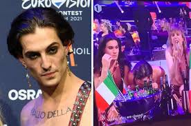 Footage shared widely on social. Eurovision Winner Maneskin Singer Appeared To Do Cocaine
