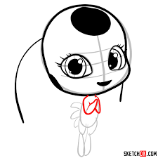 How to draw nooroo kwami from miraculous ladybug step by step, learn drawing by this tutorial for kids and adults. How To Draw A Ladybug Bilscreen