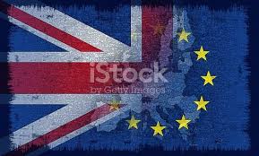 Raster Illustration Of British And European Flag European Flags Brexit Flag