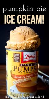 Pumpkin Pie Ice Cream Is An Easy Homemade Ice Cream Recipe That Tastes Just Like A Slice Pumpkin Pie Ice Cream Easy Homemade Ice Cream Pumpkin Ice Cream Recipe