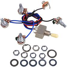 Pick the diagram that is most like the scenario you are in and see if you can wire your switch! Amazon Com Electric Guitar Wiring Harness Kit Replacement For Lp 2t2v 3 Way Toggle Switch 500k Pots Jack For Dual Humbucker Gibson Les Pual Style Guitar Cream Tip Musical Instruments