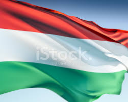 Die fahne der ungarn, die zeigen, wie die buchstaben hu auf einigen plattformen. Flagge Von Ungarn Stockfotos Freeimages Com